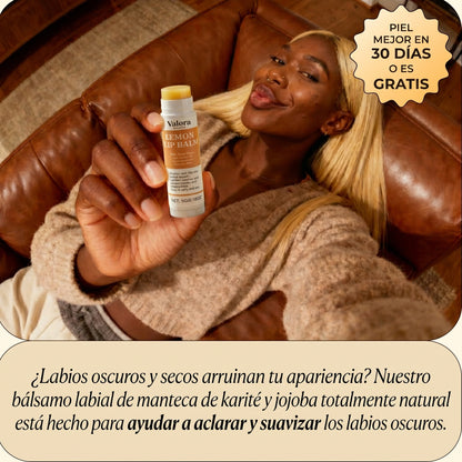 Bálsamo labial de cúrcuma y limón ValoraBeauty